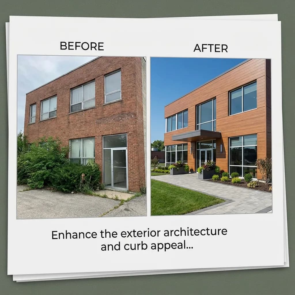 Exterior Architecture Enhancement - Curb Appeal