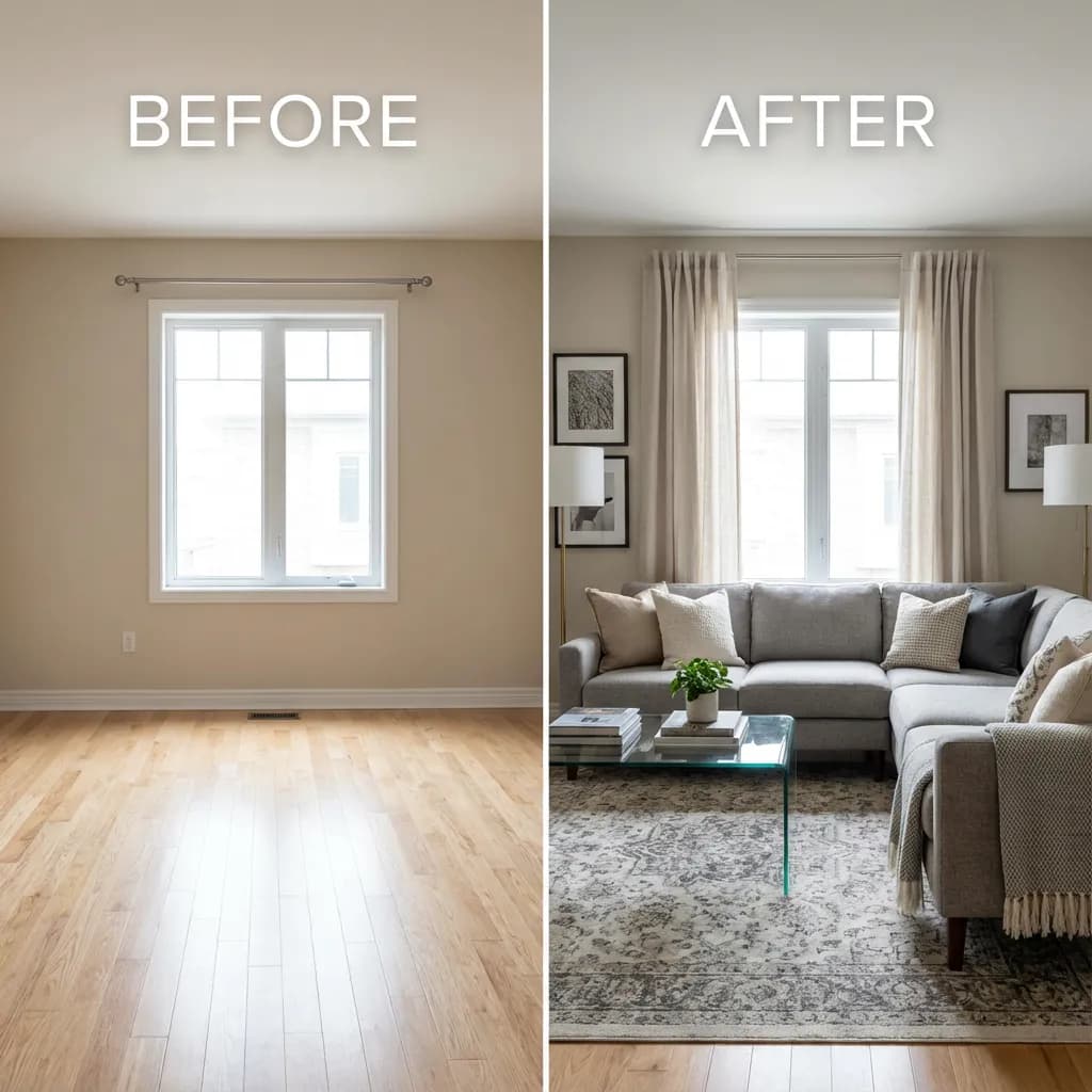 Property Styling - Virtual Staging for Real Estate