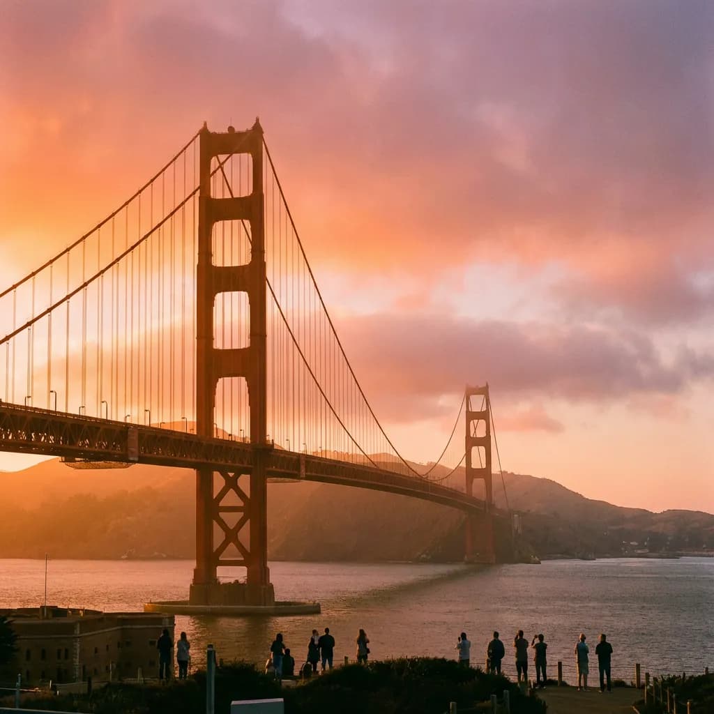 Sunset Golden Hour - Warm Evening Lighting