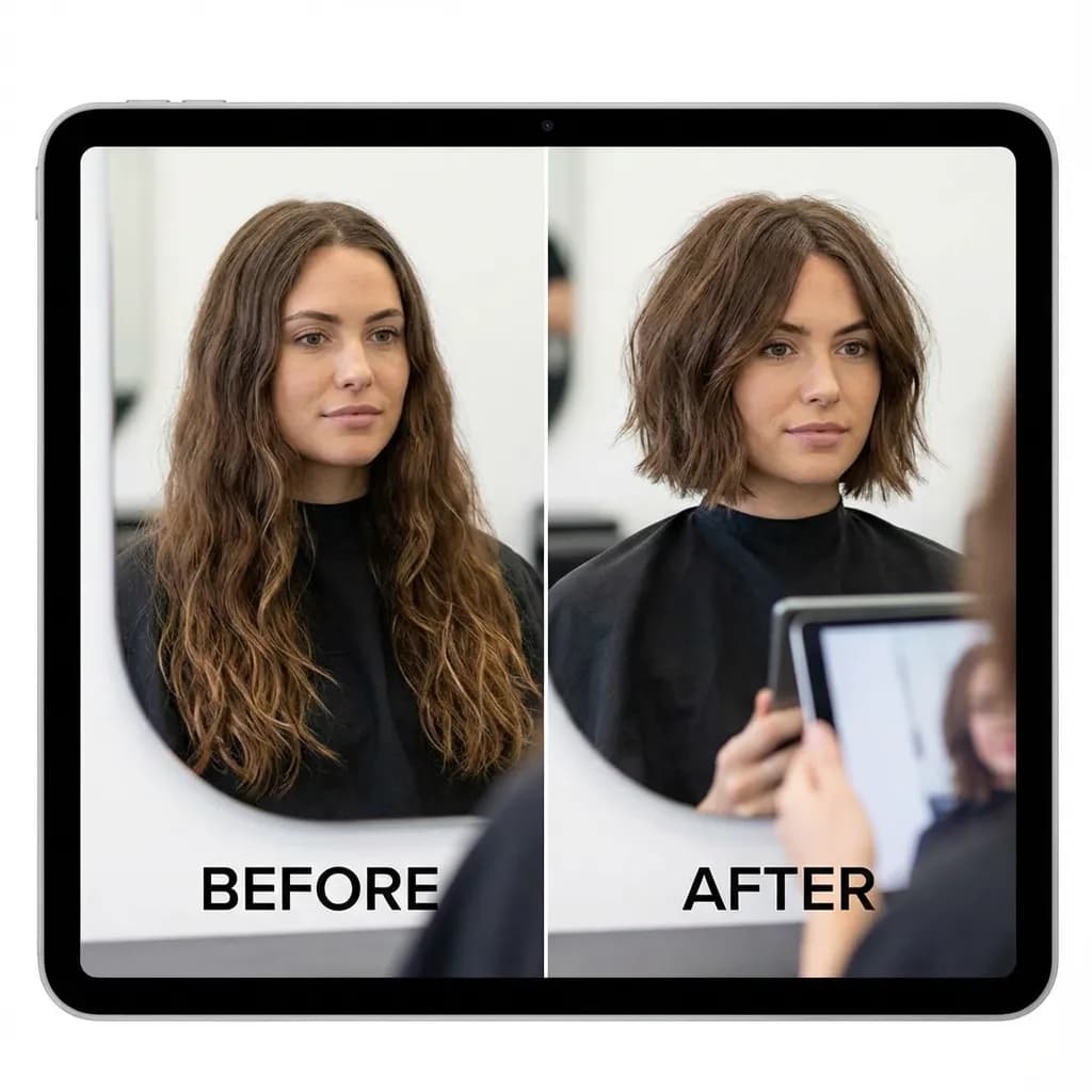 Virtual Haircut Try-On - Preview New Hairstyles