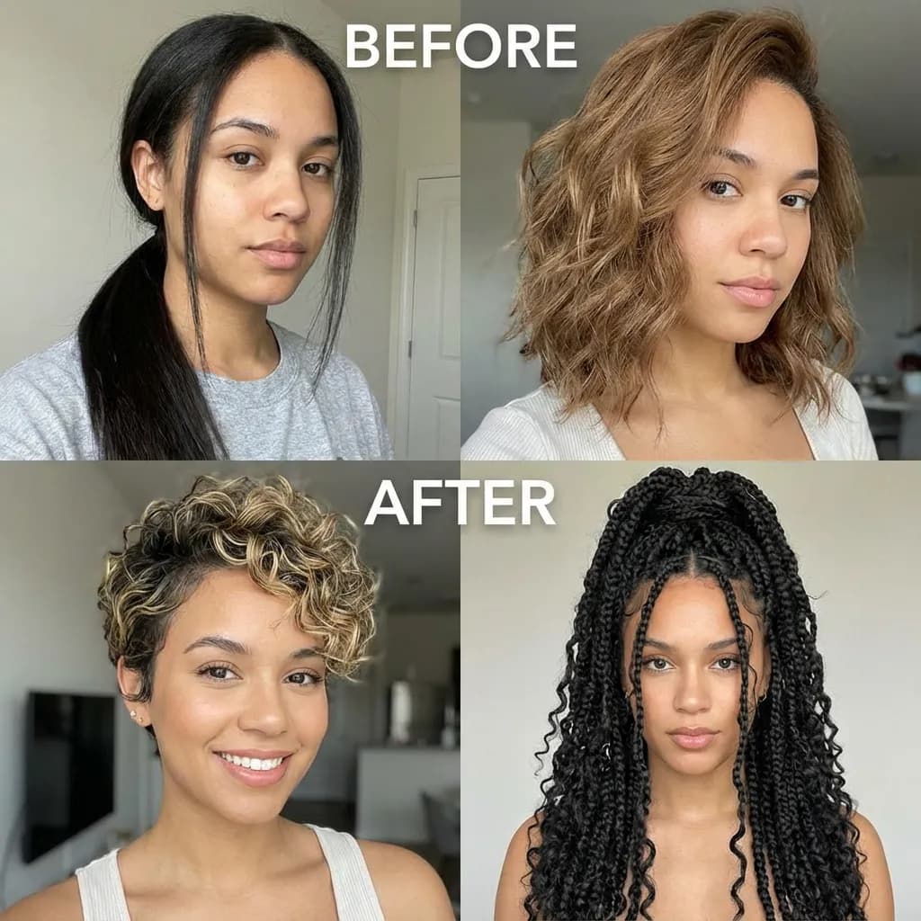 Hair Style Transformation - Complete Makeover