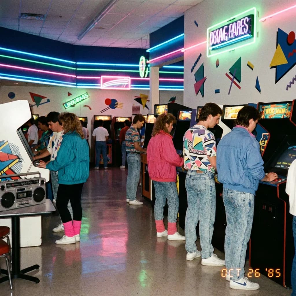 Retro 80s Style - Vintage 1980s Aesthetic